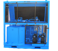 The Subcooled SCA-6000 Industrial Dehumidifier.